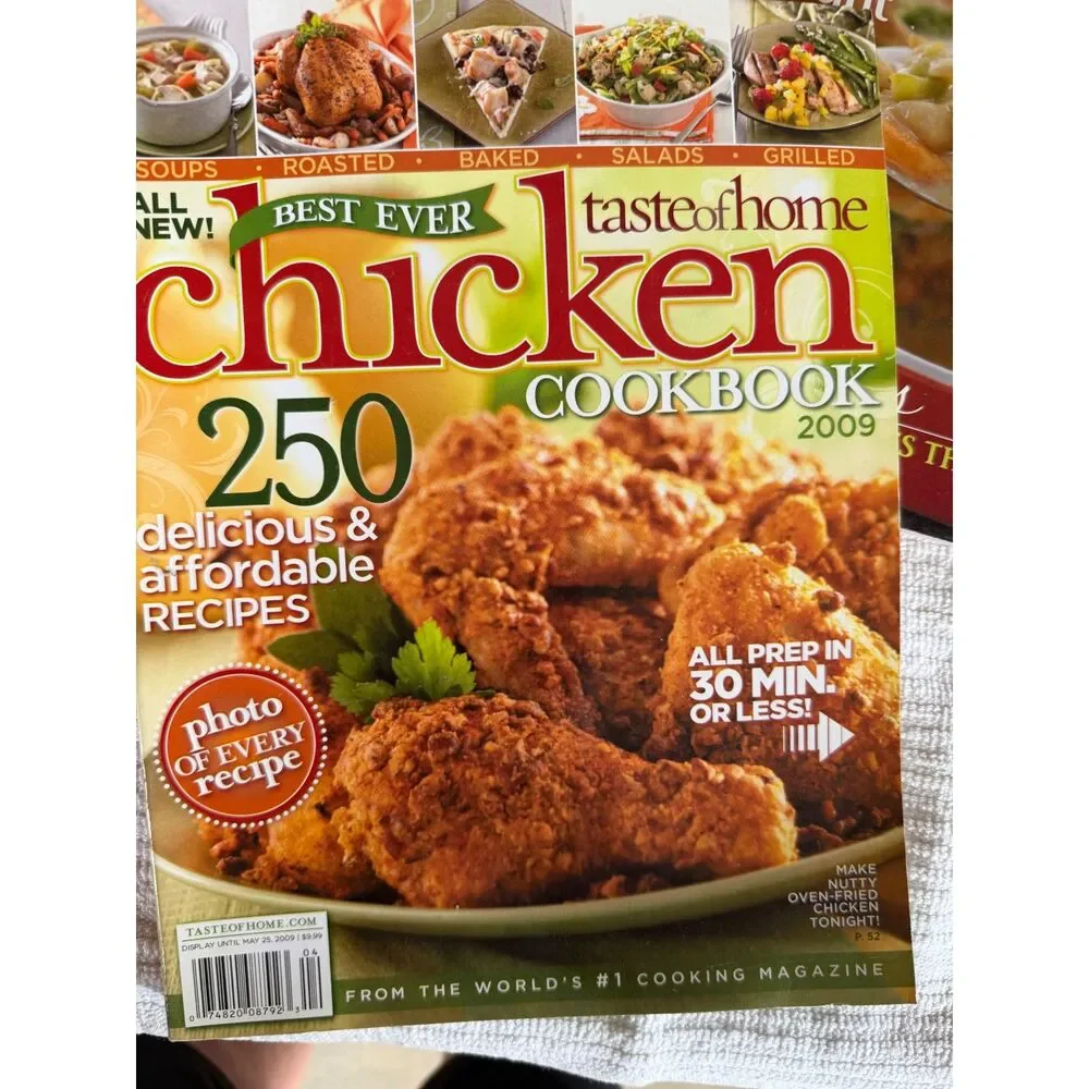 4 Taste Of Home Mini Magazines Cookbooks Lot #2